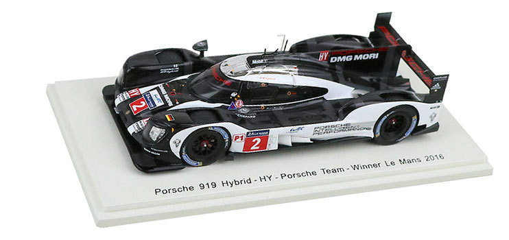 Spark 1 43rd Scale 43LM16 Winner Le Mans 2016 - Porsche 919 Hybrid