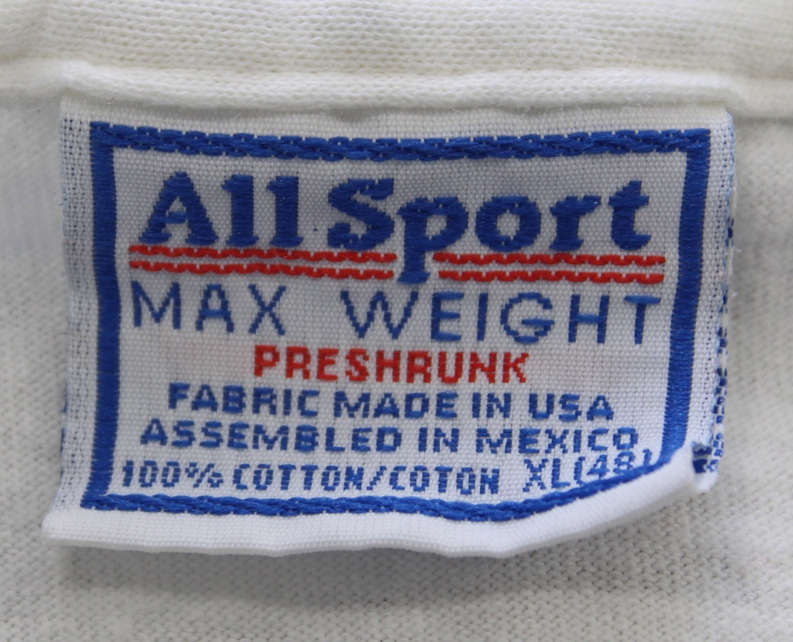 FILA Maglietta Vintage Huntsville Track Club 2001 Cotton Row Run #21 10K 2 Mile Race XL