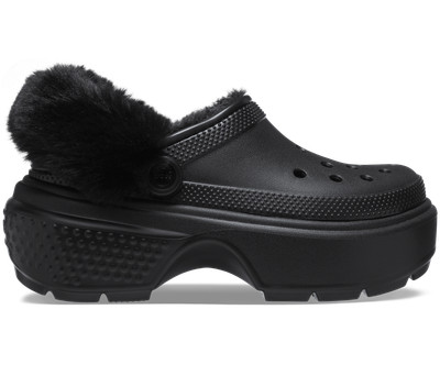 Crocs STOMP LINED CLOG Black Multi US Size M4/W6 - M8/W10 New