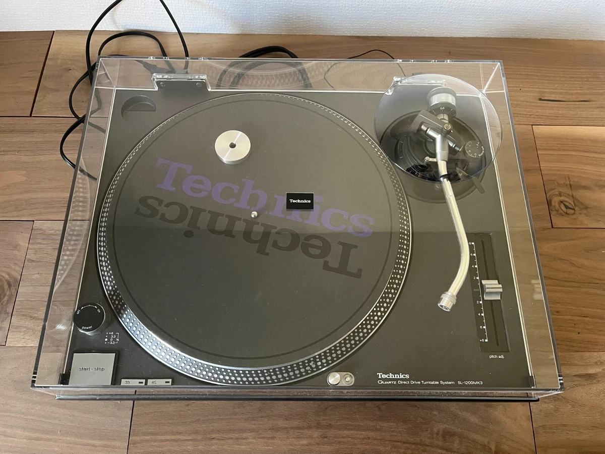 Excellent Condition] Technics SL-1200MK3 NEW Dustcover DJ