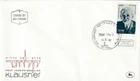 Israel 1982 Joseph Klausner FDC Jerusalem Cancel Unaddressed