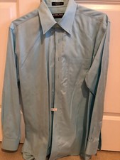 Kirkland Signature Men's Traditional Fit Non-Iron Dress Shirt white 16 1/2 35