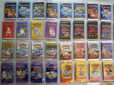 COMPLETE POKEMON 1ST EDITION BASE-SKYRIDGE SEALED BOOSTER PACKS WITH BONUSES | eBay COMPLETE POKEMON 1ST EDITION BASE-SKYRIDGE SEALED BOOSTER PACKS WITH BONUSES | eBay
