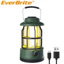 EverBrite LED Camping Lantern USB C Rechargeable Lantern Stepless Dimming Switch