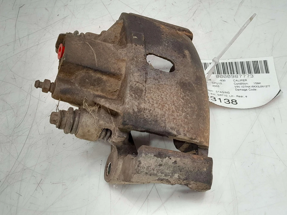 Dodge Ram 1500 2002-2005 conjunto de pinza de freno trasera lado del conductor izquierdo OEM Foto 4 de 4
