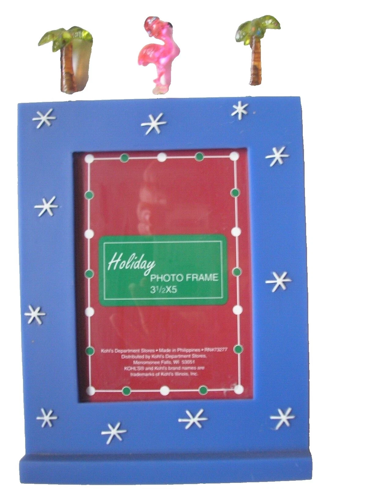 Rectángulo de madera Marcos de Foto de vacaciones