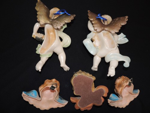 LOT 5 VINTAGE CHERUB ENGEL GEMARKT ITALIEN - Bild 20 von 23