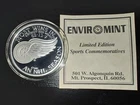 ENVIROMINT Detroit Red Wings Most Wins in an NHL Season 1oz .999 fine silver Ltd
