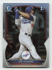 2023 Bowman Draft #BDC-91 Joe Vetrano Chrome Refractor