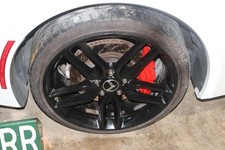 14-19 C7 Vette Wheel 20x10 Q7t Factory Oem 5 Five Split Spoke Black 5 Five Lug