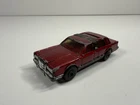 Vintage 1988 Matchbox MB43 Diecast 1/76 Metallic Red Silver Lincoln Town Car