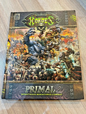 Hordes: Primal MK II Monstrous Miniatures Combat (Hard Cover) VGC Perth Ships