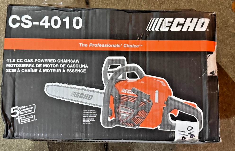 ECHO 18 in. 41.6 cc 2-Stroke Gas Rear Handle Chainsaw, CS-4010 | eBay