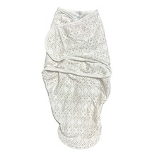 Aden  Anais Essentials Swaddle Sleep Sack 0-3m 4-14lbs White Geometric Print