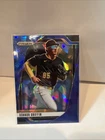 2025 Panini Prizm - Konnor Griffin, Konnor Griffin #199 Blue Ice Prizm (RC)
