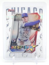 MATT SHAW 2025 BOWMAN'S BEST BASEBALL ROOKIE BEST-TEK /99 #BT-22 CUBS Q2045