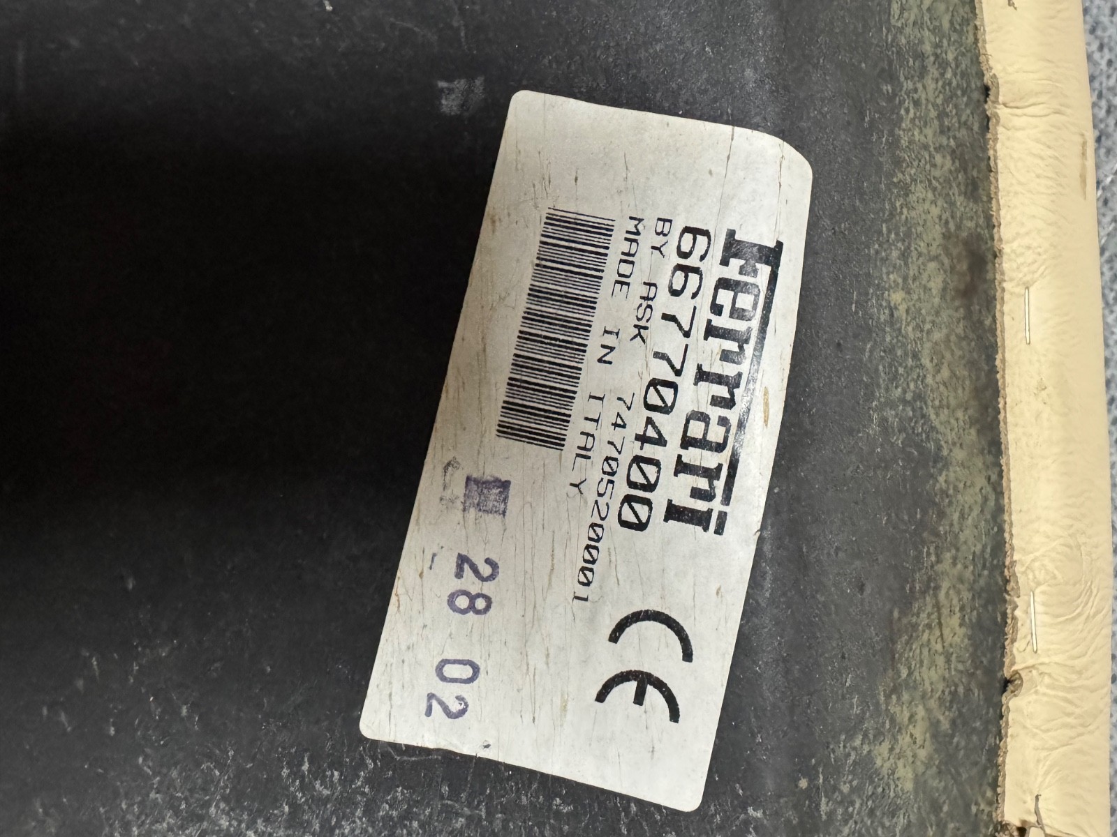 Ferrari 360 Modena Rear Subwoofer box P/N 66770400