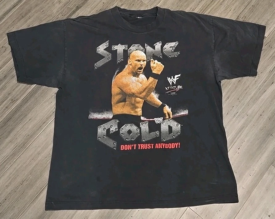 Wwf Shirt Stone Cold Steve Austin In Men's T-Shirts for sale - eBay