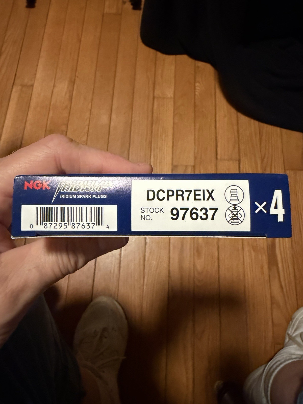4 Pack NGK Iridium IX 97637 Spark Plugs DCPR7EIX SOLID Guaranteed Authentic NGK