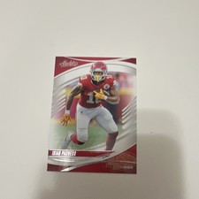 Panini 2025 Absolute Football Isiah Pacheco #92 Kansas City Chiefs Base