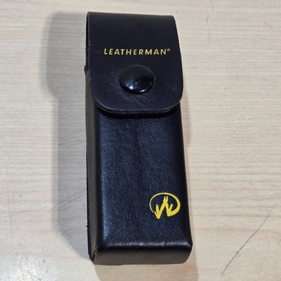 Genuine Leatherman Multi-Tool Black Leather Belt Sheath/Case Only 4.5''x1.5''x1''