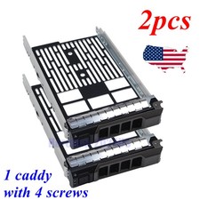 3.5" KG1CH Tray Caddy For Dell R720 R710 R520 G302D 0X968D F238F R510 R420 R310