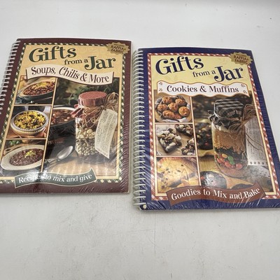 Vtg Cookbooks Baking GIFTS FROM A JAR Cookies Muffins Soups DIY Unique Gifts
