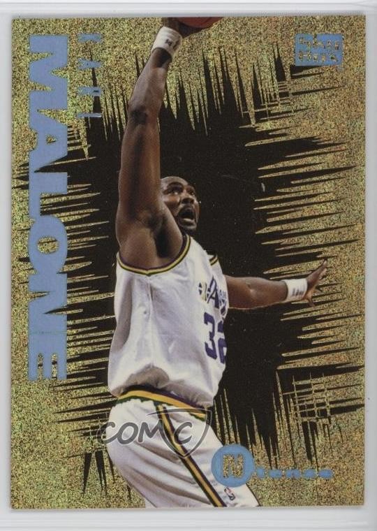 1994-95 Skybox Emotion Ntense Karl Malone #5 HOF 0bn8