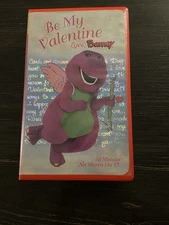 Barney - Be My Valentine - Love, Barney (VHS, 2000)