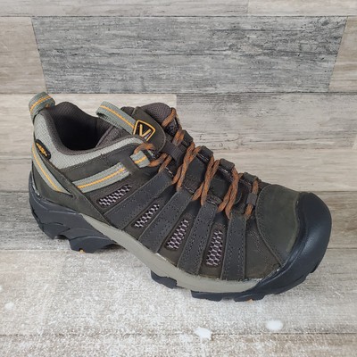 Keen Voyageur Mens Hiking Shoes Sz 8 Lace Up Low Top Round Toe Work Hiking