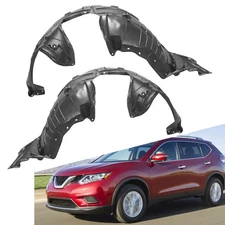 Set of 2 Fender Liner For Nissan Rogue 2014-2018 Front Left & Right Inner