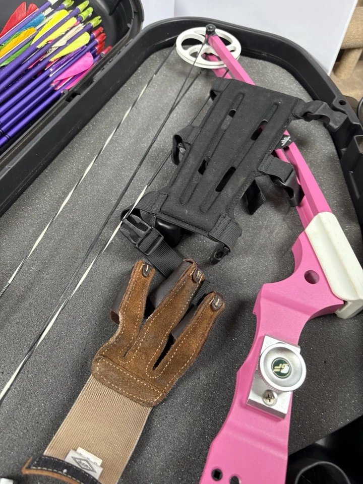 Arco Génesis Rosa Con Estuche Plano Modelo 1109 Y Accesorios Foto 3 de 4