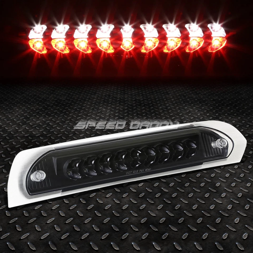 BLACK HEAD LIGHT+LED 3RD BRAKE+SMOKED FOG LAMPS+WIRING KIT FOR 02-05 DODGE RAM - Изображение 4 из 4