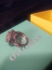 Ottoman Citrine Sterling silver size 7 Victorian ring 19.5mm — photo 9