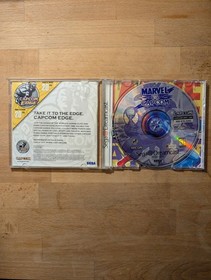 Marvel vs. Capcom: Clash of Super Heroes - Sega Dreamcast - Manual & Disc - 1999