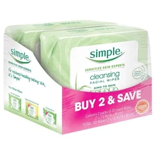 150 Count Simple SKIN_CLEANING_WIPE