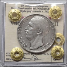 Regno d'italia 10 Lire 1927 BB+ Vittorio Emanuele III monete italiane in argento