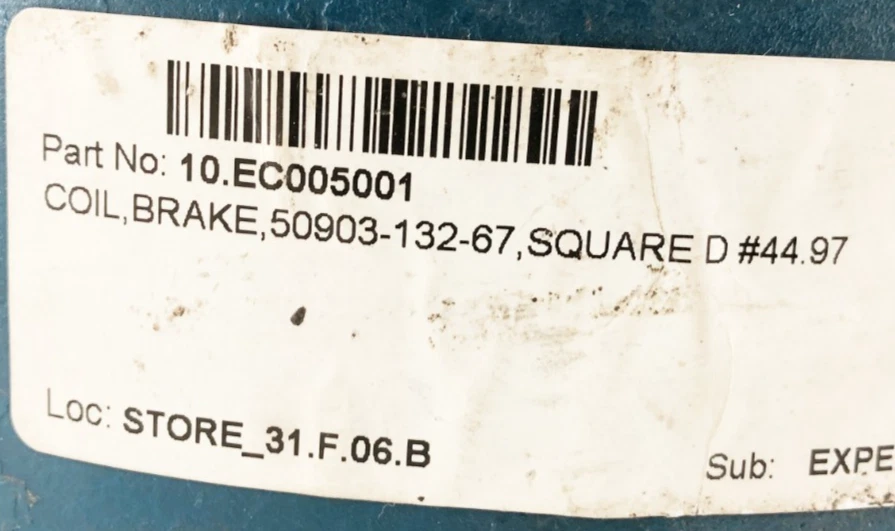 EC&M 50903-132-67 Shunt Coil for Square D Class 5010 Type F Brake 44.97 - Image 4 of 4