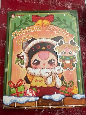 Authentic 400% Baby Three Christmas Series confirmed Blind Box