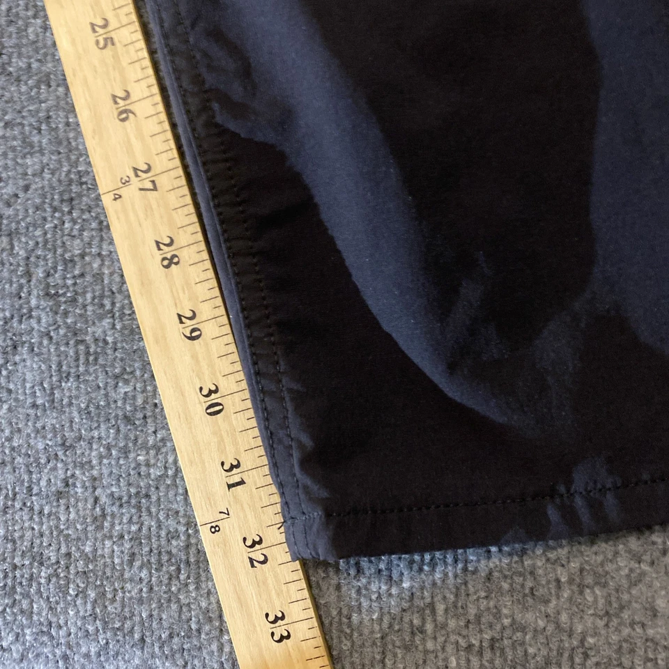 Pantalones elásticos inteligentes Dockers para hombre 38x32 negros poliéster spandex ropa de trabajo golf Foto 3 de 4