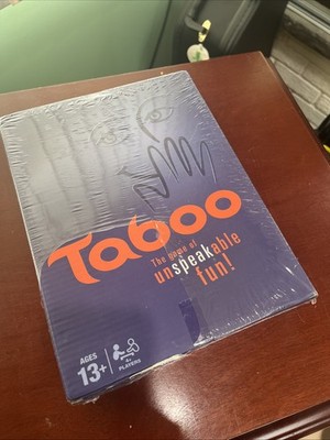 Taboo The Game of Unspeakable Fun Hasbro Gaming NEW, SEALED, NIB