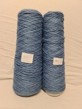 Axminster Rug Wool Yarn - Light Denim Blue Colour - For Rug Making and Tufting