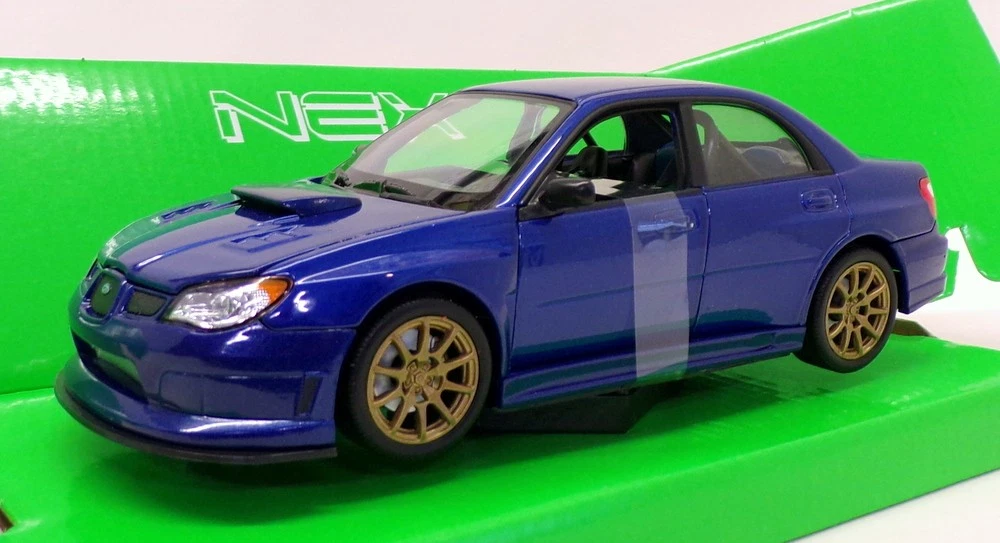 Fotogalerie Welly Subaru Impreza WRX STI 1:34 modré