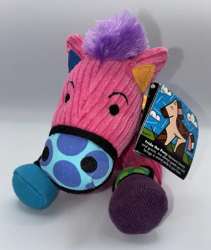 2010 Britto Popplush "FRIDA THE PONY" Mini Stuffed Plush Enesco Toy Animal NWT - Picture 8 of 18