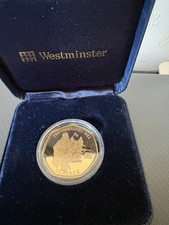Falkland Anniversary Gibraltar 2007 50p gold Proof 22 Carat Gold coin