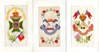 3x: REGULAR INFANTRY REGIMENTS: WW1 EMBROIDERED MILITARY SILK POSTCARDS