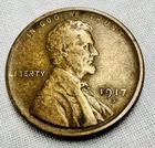 Beauty 1917S Lincoln Wheat Small Cent Copper BN EF Circulated US Coin You Grade!