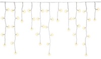 Goobay - 400Er Led-Eisregen-Lichterkette - Mit Timer-Funktion - Warm-Weiß - FüR