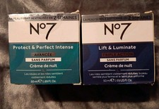 2 pc No7 Advanced Night Cream/Triple Action Night Cream 1.69 Oz. N05