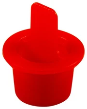 Caplugs CPT-4 CPT Series – Plastic Center Pull-Tab Tapered Plug 100 Pack Red ...